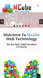 Mobile Screenshot of mcubewebtechnology.com